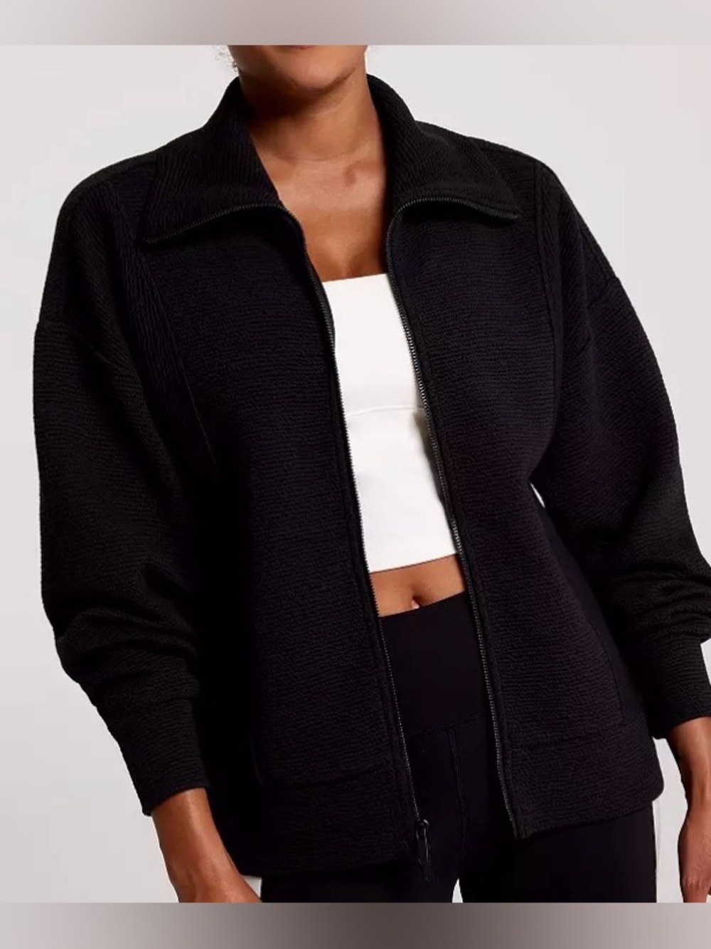 CALIA Women's Elevate Full Zip Jacket Size Medium Black